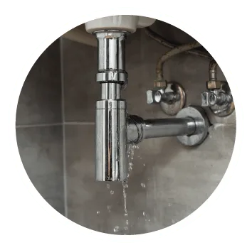 Recherche de fuite sur équipement sanitaire