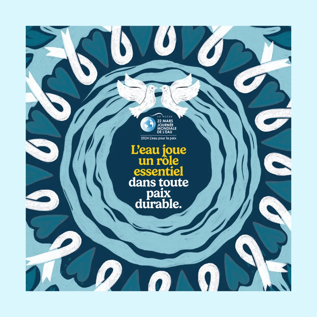 Journée Mondiale de l'Eau - l'eau pour la paix - detect fuites