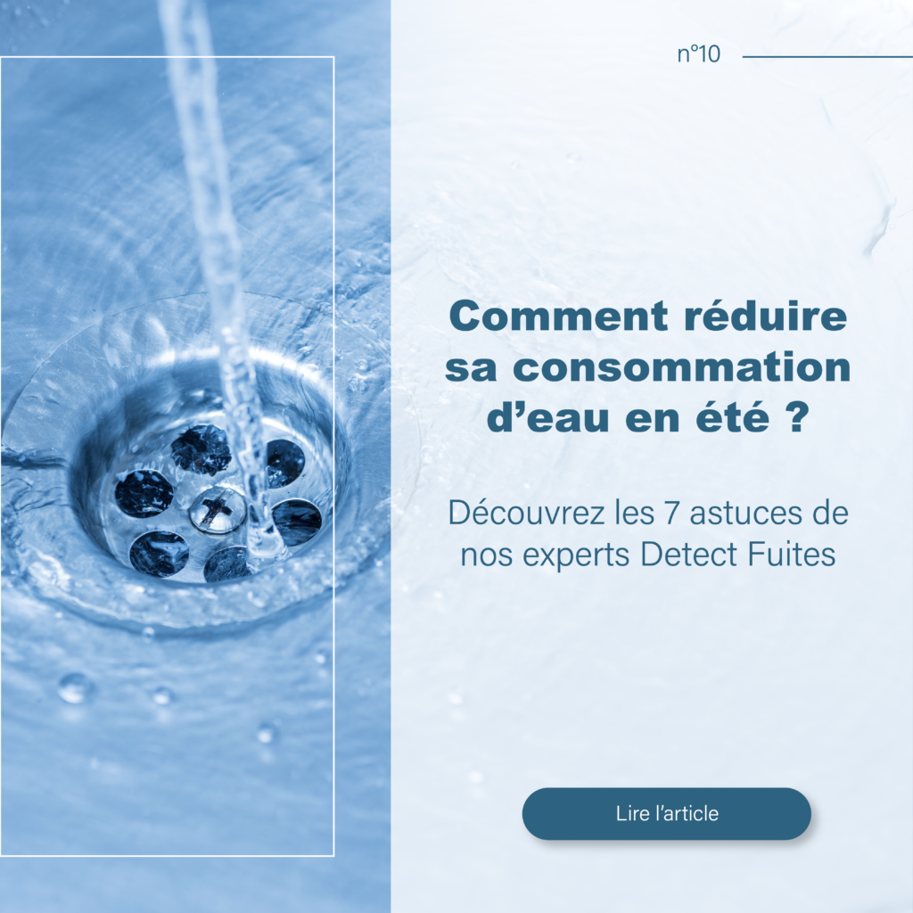 Comment réduire sa facture d'eau en été ?