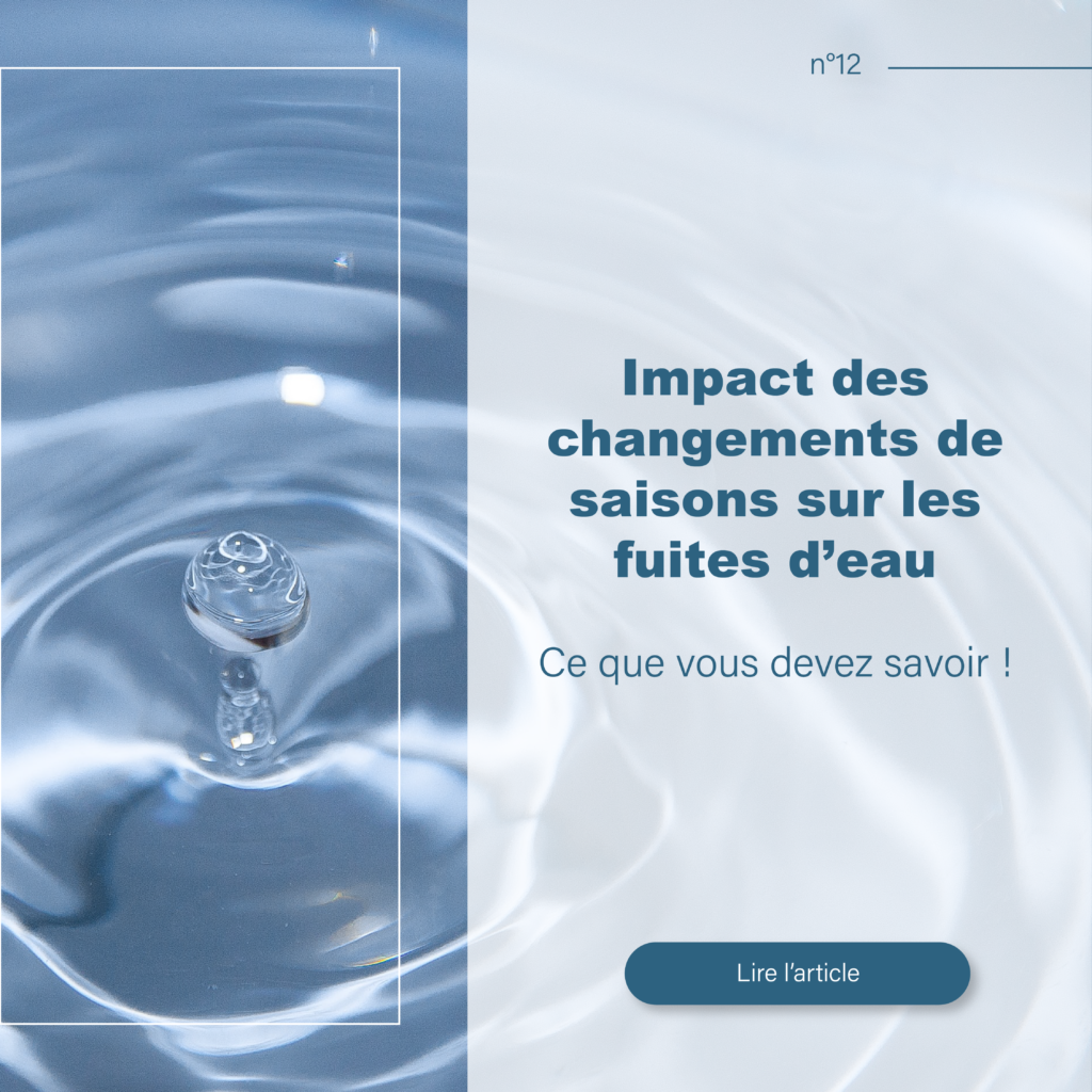 Impact des changements de saisons sur les fuites d'eau - detect fuites - expert en recherche de fuite eau Loire atlantique