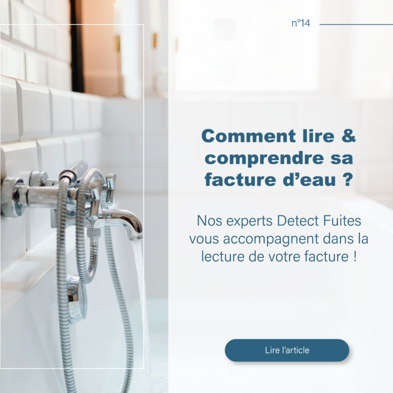 Lire la suite à propos de l’article Comment lire sa facture d’eau