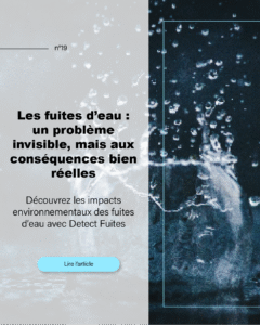 detect fuites - impacts environnementaux fuites eau