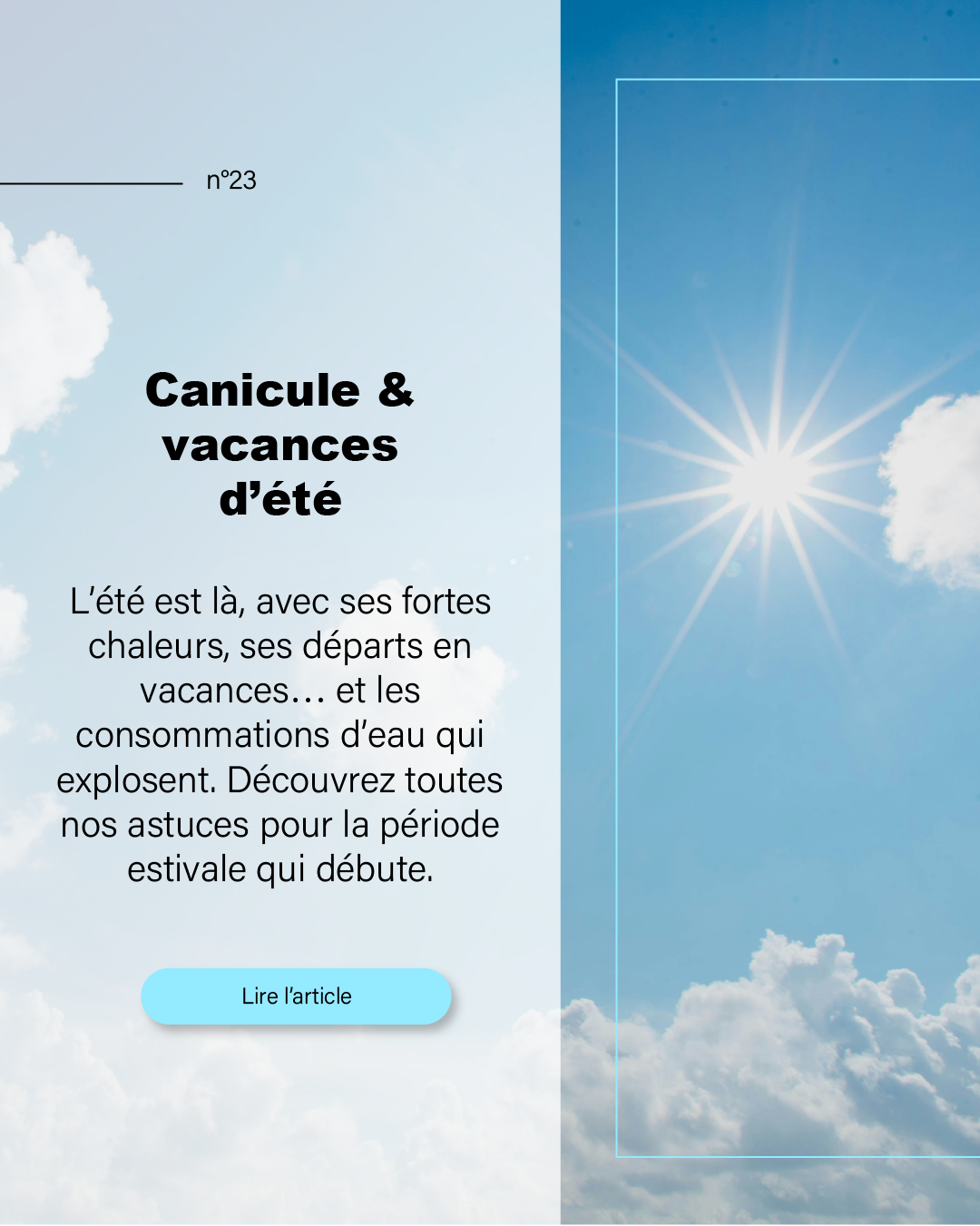 Lire la suite à propos de l’article Canicule, vacances d’été : les astuces Detect Fuites