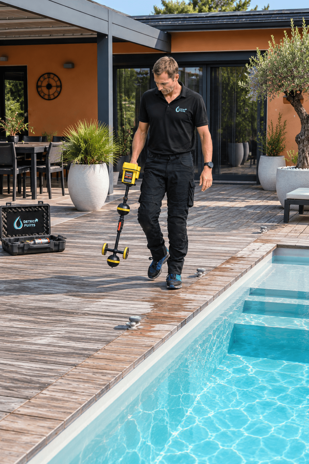 Recherche et détection de fuite sur piscine - DETECT FUITES